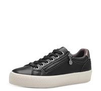 s.Oliver Zapatillas Bajas para Mujer 5-23600-42, Plataforma, Negro, 39 EU