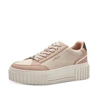 s.Oliver Zapatillas Bajas para Mujer 5-23662-43, Color Beige, 37 EU