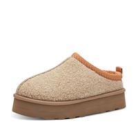 s.Oliver Zapatillas de casa para Mujer 5-27120-43, Mule, Dk Beige, 41 EU