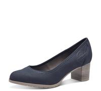s.Oliver Zapatos de tacón para Mujer 5-22401-43, Bomba, Azul Marino, 37 EU