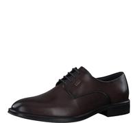 s.Oliver Zapatos de Traje de Cuero Oxford para Hombre, marrón, 43 EU