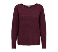 S ONLDANIELLA L/S KNT Noos Jersey para Mujer, Cabernet/Detall: Melange, XS, Cabernet/Detail:Melange, XS