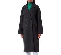 S ONLWEMBLEY L/S OVSIZE Coat TLR Noos, Abrigo Mujer, Dark Grey Melange, 46