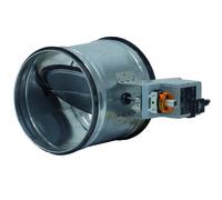 S&P AKM-355 F24V - Compuerta motorizada, retorno por muelle. - L012103001