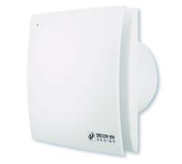 S&P DECOR-200 CHZ DESIGN - Ventilador extractor para pequeñas estancias, con temporizador, con sensor de humedad - 5210641300