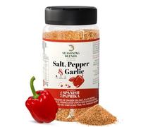 S.P.G. Spanish Paprika RUB-Natural, Mezcla de Especias - Sal Sazonado Premium, Sin MSG y Alérgenos-Condimento/Sazonador Multiuso-Para Carne-Pollo-Ternera-Cordero-Pescado-Verduras-Huevos-BBQ.
