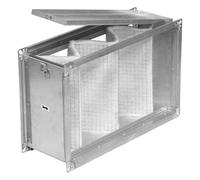 S&P IFL-450 G4 - Caja de filtro de aire para conducto, Filtro no tejido G4 - 8070402367