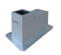 S&P JAAL2A-435 H657 - Silenciador de zócalo con boquilla de conexión - 8070404273