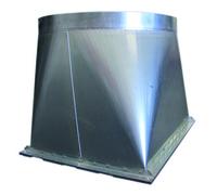 S&P PRRE 570x375/400 - Übergangsstutzen, 570x375mm/d400mm - 5407094600