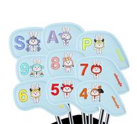 s para Cabezas de Palos de Golf - 9 Piezas Estilo Constelación, Patrón Conejo de Pascua - para Madera de Calle - para Mujeres, Novias, Madres, Padres, Abuelos, Amantes del Golf al Aire Libre, Pascua