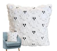 s Para Cojín Fantasma Halloween Adorable Cubierta Suave De Peluche 3D