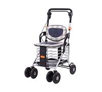 ,s para personas mayores con asiento Carrito de compras para personas mayores Carrito de compras plegable