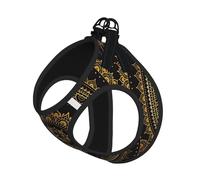 S Pet - Arnés para perro, tamaño pequeño, estampado de mandala caleidoscopio, ajustable, para viajes al aire libre y caminar