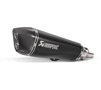 S-PI5SO1-HRAASSBL - Silenciador Escape Akrapovic Negro Piaggio MP3 500 (17-18)
