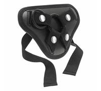 S Pleasures Black Harness - 2 Ring Harness 0.18 180 g