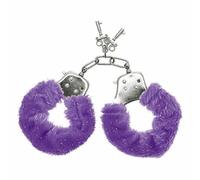 S Pleasures Furry Cuffs - Handcuffs Purple 150 g