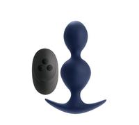 S Pleasures Premium Line Plugs Brave es un plug anal con vibración compuesto por dos bolas, óptimo para estimular la zona anal y aí±ade un control remoto