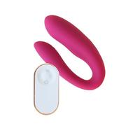 S Pleasures Premium Line Vibradores clásicos Couples Vibe es un vibrador de doble estimulación con control remoto