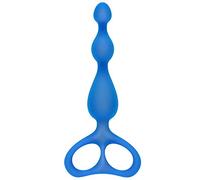 S Pleasures Shorty - Anal Beads Blue 188 g