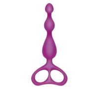 S Pleasures Shorty - Anal Beads Plum 177 g