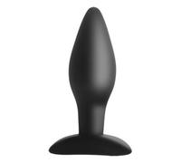 S Pleasures Silicone Butt Plug - Large Black 0.13 130 g