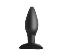 S Pleasures Silicone Butt Plug - Medium Black 177 g