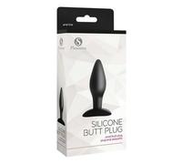 S Pleasures Silicone Butt Plug - Small Black 147 g