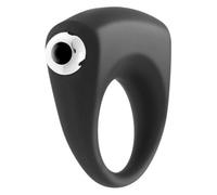 S Pleasures Smooth Operator - Vibrating Ring Black 120 g, 1 unidad