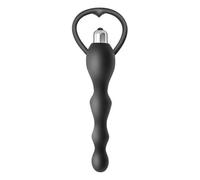 S Pleasures Tender - Vibrating Anal Plug Black 0.14 140 g