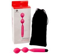 S Pleasures Wiggly - Vibrating Love Balls On Bar Pink 0.16 160 g