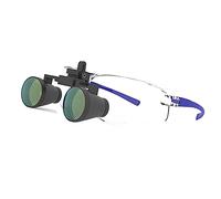 S-pomy Lupa Montada en la Cabeza, Gafas de Aumento Lupa Odontologia con Fuente de Luz, Lupa Dental Quirúrgica 2.5X/3.5X Aumentos, Distancia de Trabajo: 420mm