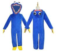 (S)Poppy Playtime Huggy Wuggy Disfraz de Cosplay para Niños Traje de Halloween-l