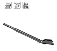 S&R Cincel Acanalado SDS-Plus 14 x 250 x 22 mm por canales huecos en Hormigón