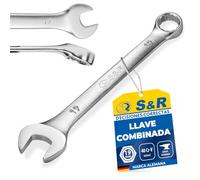 S&R Llave combinada 19mm, llave fija, llave inglesa | Juego llaves combinadas 19mm, juego llaves fijas