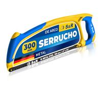 S&R Serrucho para Metal Madera y Plastico Sierra con Hoja Bimetálica de 300 mm