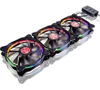 S Raijintek Aura 12 RGB LED - Lote de 3-120 mm