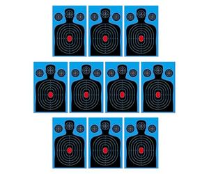s Reactivas - 45 x 30 cm Salpicaduras 10 Piezas - Papel de Entrenamiento Lanzador | para Adultos Al Aire Libre Jardín Competición Práctica Entrenamiento Diario Actividad En Grupo Ocio