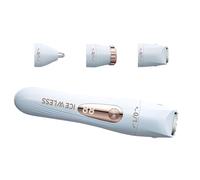 S - Recortadora de pelo eléctrica para áreas sensibles del cuerpo, cara y cara, recargable por USB, con cabezales intercambiables, recortadora de pelo eléctrica para mujeres para piel delicada
