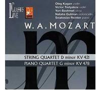 S.Richter, Piano - Mozart: Quartetto Per Archi