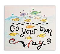 S&S Worldwide Kit de manualidades de paleta de pintura: Go Your Own Way, 8 pulgadas de ancho, 10 pulgadas de alto, paquete de 24