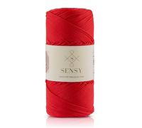 S Sensy - Cordón de macramé de polipropileno de alta calidad de 1,5 mm, 100 g, 150 m