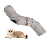 S Shape Cat Tunnels, Foldable Cat Tubes and Tunnels for Little Pets