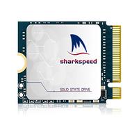S SHARKSPEED SSD 256GB M.2 2230 PCIe NVME Gen 4.0x4, Disco Duro sólido Interno SSD, Juego SSD per Steam Deck Microsoft Surface pro7+/proX/laptop3/laptop4/laptop Go Ultrabook(256GB, M.2 2230 PCIe)