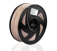 S SIENOC 1.75mm 1KG 1.75mm 3D Impresora PETG Filamento 3D Impresora Filamento -Dimensional +/- 0.05mm (PETG Color de Madera)