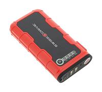 S SUMEX 3505151 Arrancador Portátil Alta Potencia 12.000 mAh / 400 A con Linterna LED Integrada con 3 Modos Incluye Cable Multidispositivo Power Bank
