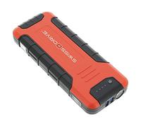 S SUMEX 3505152 Arrancador Portátil Alta Potencia 18.000 mAh / 400 A con Linterna LED Integrada con 3 Modos Incluye Cable Multidispositivo Power Bank