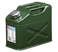 S SUMEX Bidon Jerry Can En Acero Galvanizado, Verde Bidón Estilo Militar 10 litros