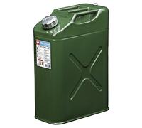 S SUMEX Bidon Jerry Can En Acero Galvanizado, Verde Bidón Estilo Militar 20 litros