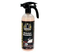 S SUMEX Billionaire Waterless Wash&Wax Limpieza en Seco con Cera Líquida Rápida en Spray para Coches Sin Necesidad de Agua Sin Arañazos Limpia y Abrillanta Aroma a Melocotón 750ml