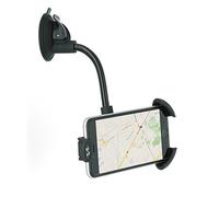 S SUMEX CARHLD6 Soporte de Móvil para Coche Smart Compatibilidad Universal Rotación 360° Fijación Segura con Ventosa
